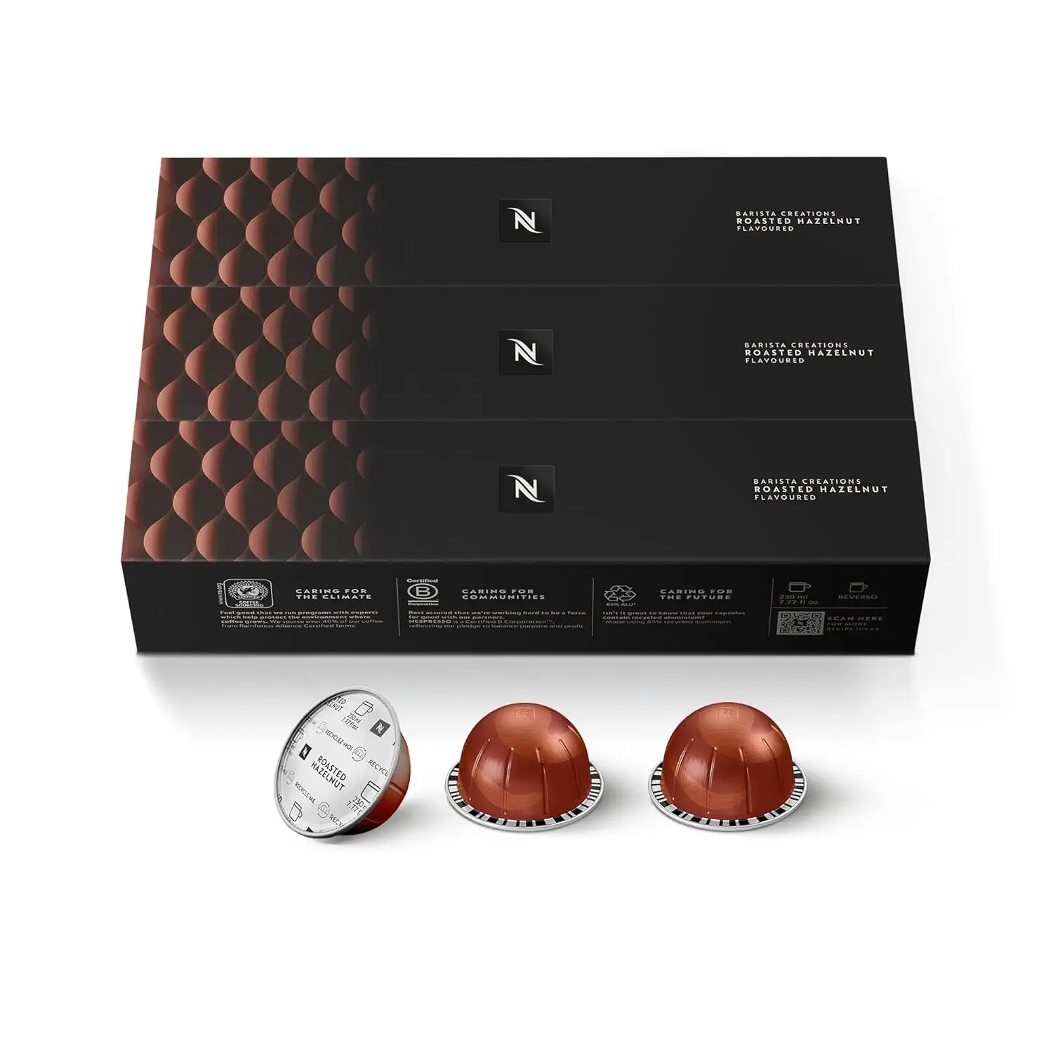 

Vertuo Coffee Pods, Roasted Hazelnut Medium Roast, 30 Count Capsules Brews 7.8oz