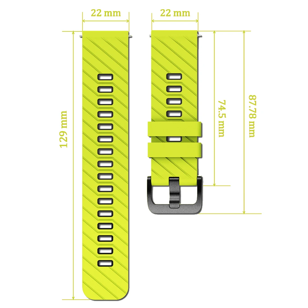 22mm通気性のある腕時計バンド Garmin Venu 4 45mm 3 2用 ブレスレット Garmin Vivoactive 4 Forerunner 570 47mm 265 255用 シリコンストラップ