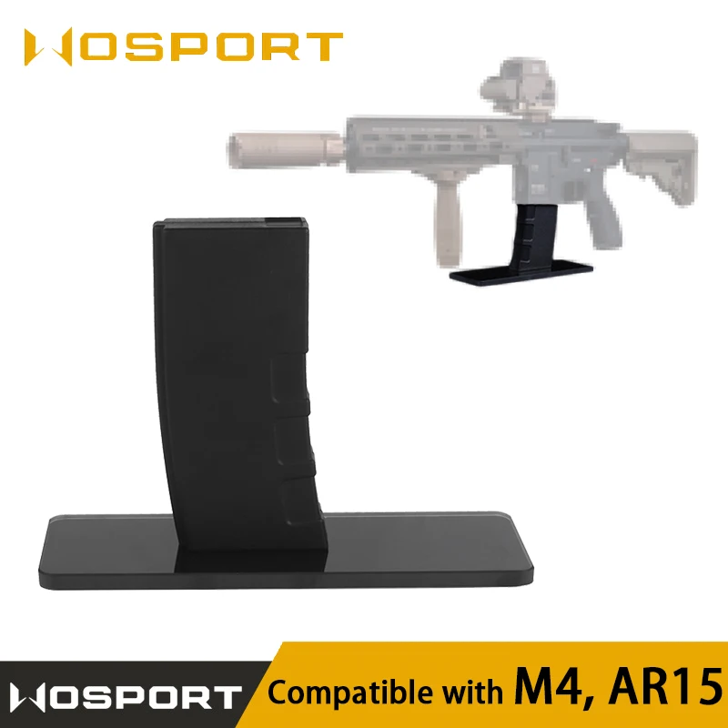 M4 Rifle AR Display Stands(AEG), Adaptable to M4 & AR15 Rifle, Anti-slip Pads Easy To Install, Shooting Rifle Display Standing