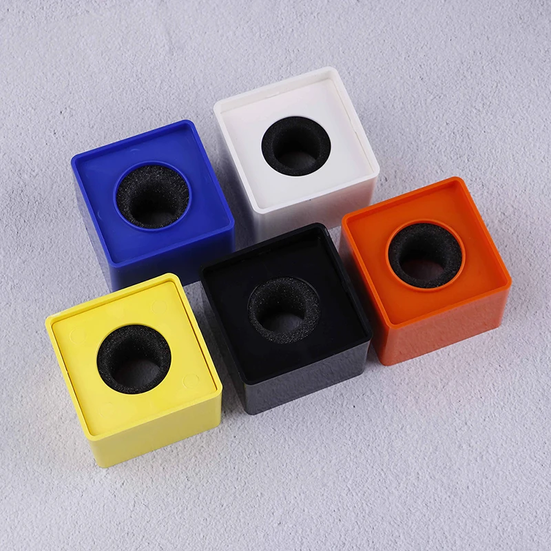 1pc Red/Black/Yellow/White/Blue ABS Square Shaped KTV Mic Microphone Logo Flag Station Interview 38mm News Reporter Injection