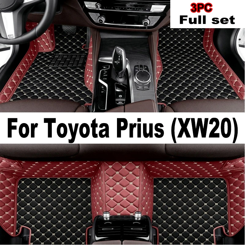 

Car Mats For Toyota Prius XW20 2003~2009 Durable Carpet Rugs Leather Mat Anti Dirt Floor Pad Set Car Accessories 2004 2005 2006