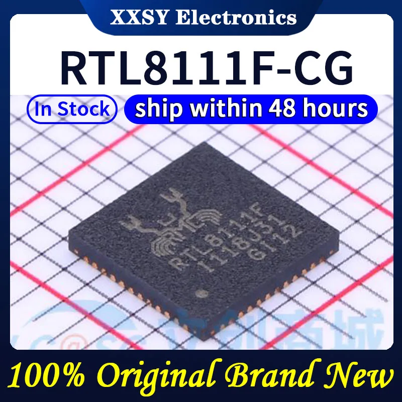 RTL8111F-CG RTL8111F 100% 품질, 오리지널 신제품