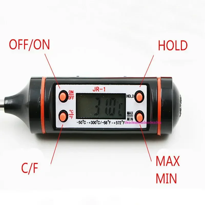 

Digital Food Thermometer JR-1 with Pen Holder
