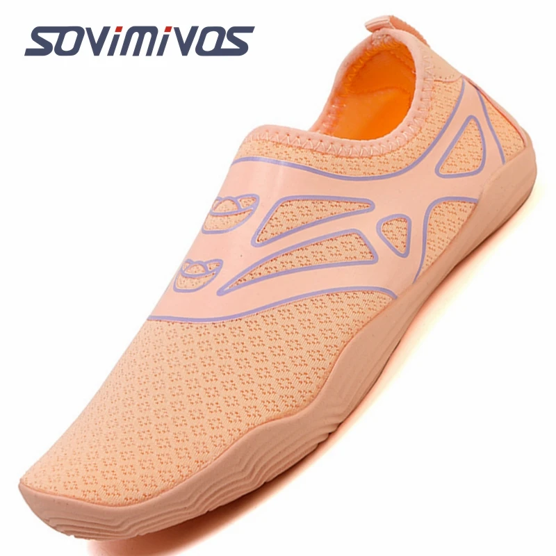 

2025 Couple Aqua Shoes Summer Lightweight Women Water Shoes Quick-drying Women Beach Shoes Soft Anti-slip Sneakers