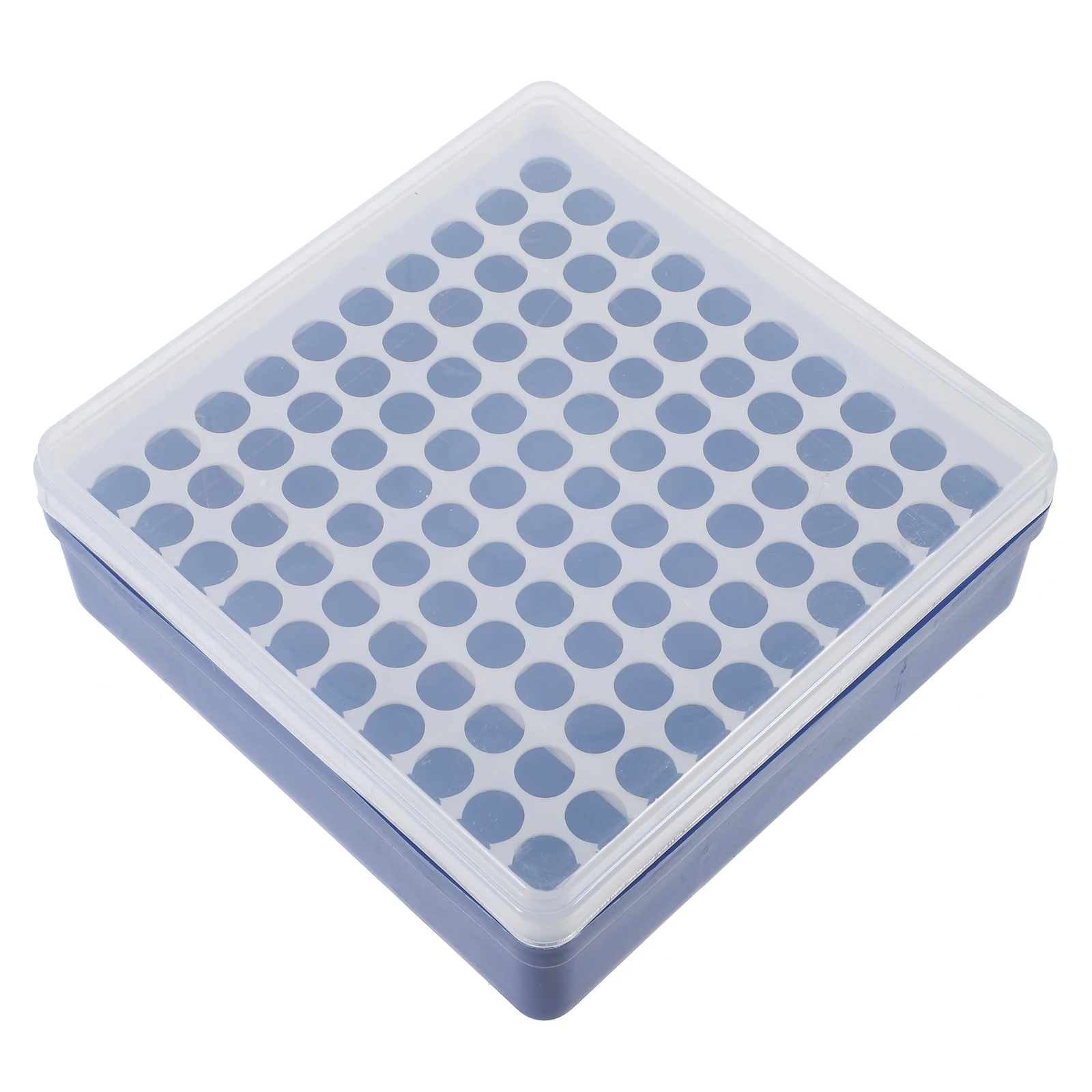 

Holder Test Tube Storage Box Reusable Plastic Organizer For Lab Sampling Tubes Case Lightweight Portable Easy