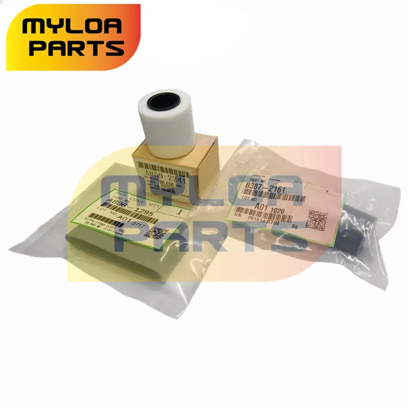 

1Set. A806-1295 B387-2161 A859-2241 ADF Pickup Roller Kit used for Ricoh MP 4000 4001 4002 5000 5001 5002 C2800 C3300 C4000 C500