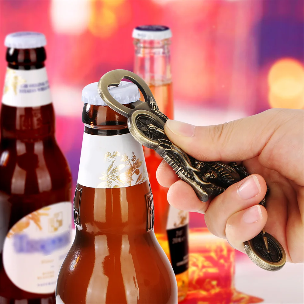 Creative Metal Beer Bottle Opener Punk Charm Motorbike For Lover Biker Bottle Openers Men\'s Gift Party Bar Gadgets