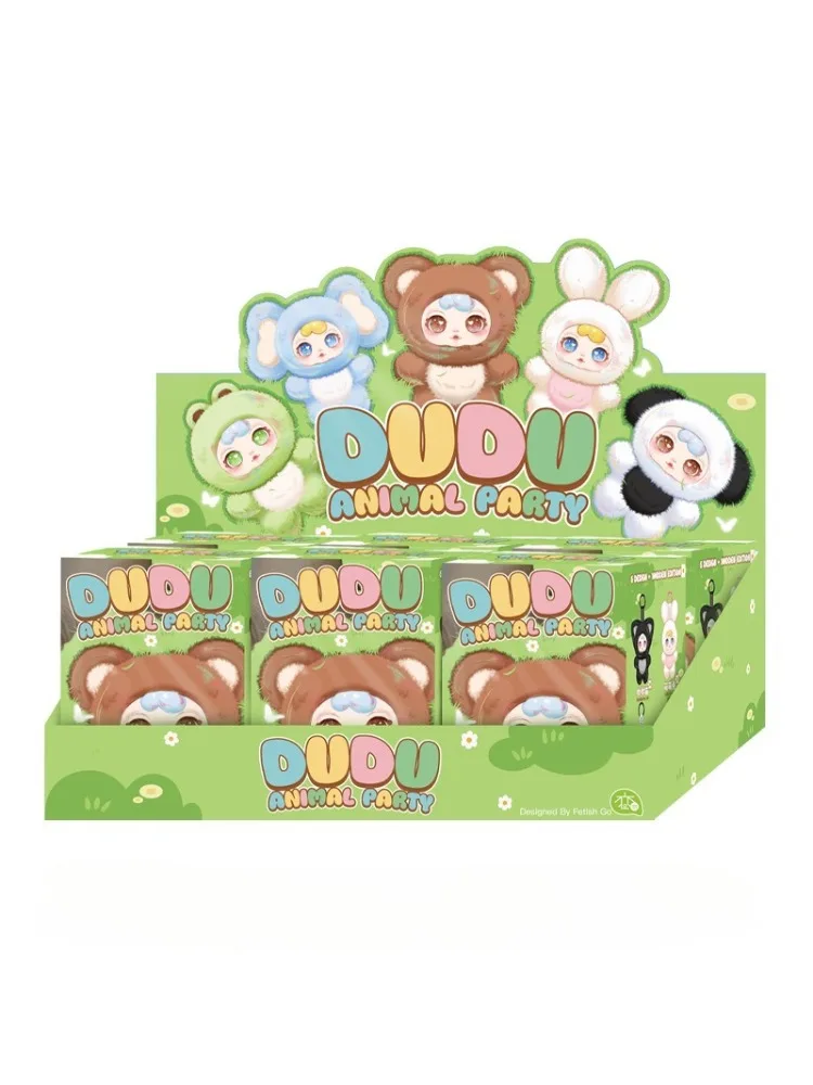 

2025 New Plush Pendant Blind Box Cartoon DUDU Cute Pet Zoo Pendant Backpack Decoration Birthday Gift