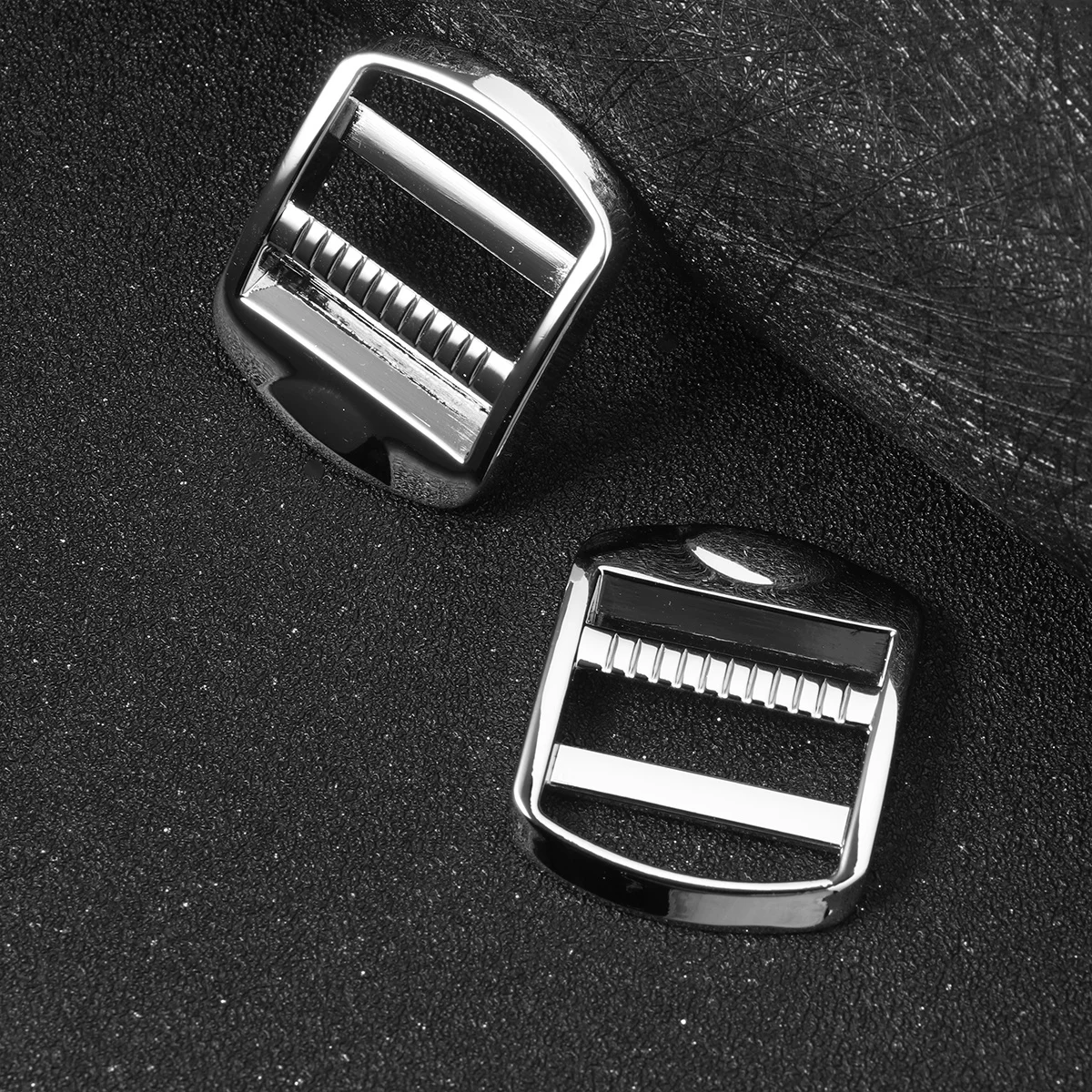 

10Pcs Slide Buckles for Bag Strap Zinc Alloy Metal D-Rings Adjustable Length Fastener for Luggage Collar Tote Anti-Slip 24Mm