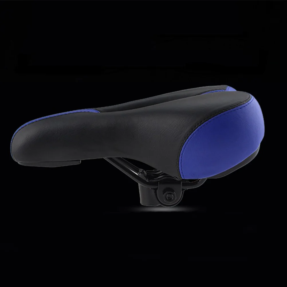 

Bike Saddle Blue Comfortable Cushion Pad Lightweight Shockproof Seat Road Mountain Bike Cycling Seat Saddle