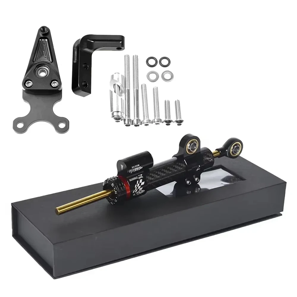 CNC Aluminium Lenkungsdämpfer Motorrad Stabilisator Halterung Montagesatz für HONDA CBR650R 2019-2023 2020 2021 2022