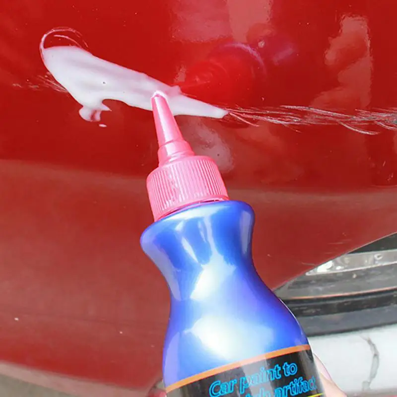 Auto Scratch Remover Agente com Esponja, Car Scratches Repair Tool, Polimento de cera, Anti Scratch Car Acessórios, Novo