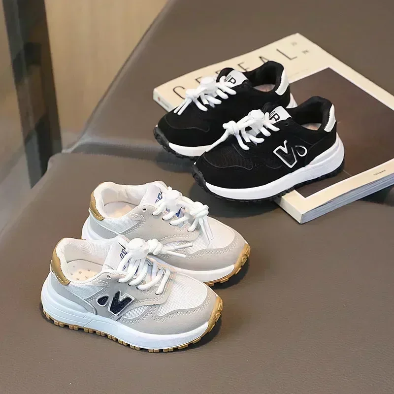 

Кроссовки для мальчиков и девочек, весенне-осенняя детская спортивная обувь, уличная обувь с мягкой подошвой для маленьких детей, дышащая прогулочная обувь