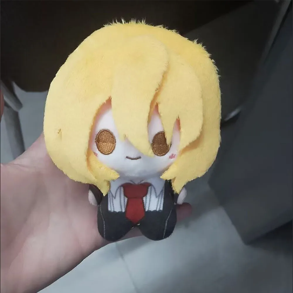 10cm Printed Don Quixote Stuffed Doll Keychain Toy Halloween Game Limbus Company Plush Doll Decoration Birthday XMAS Gift