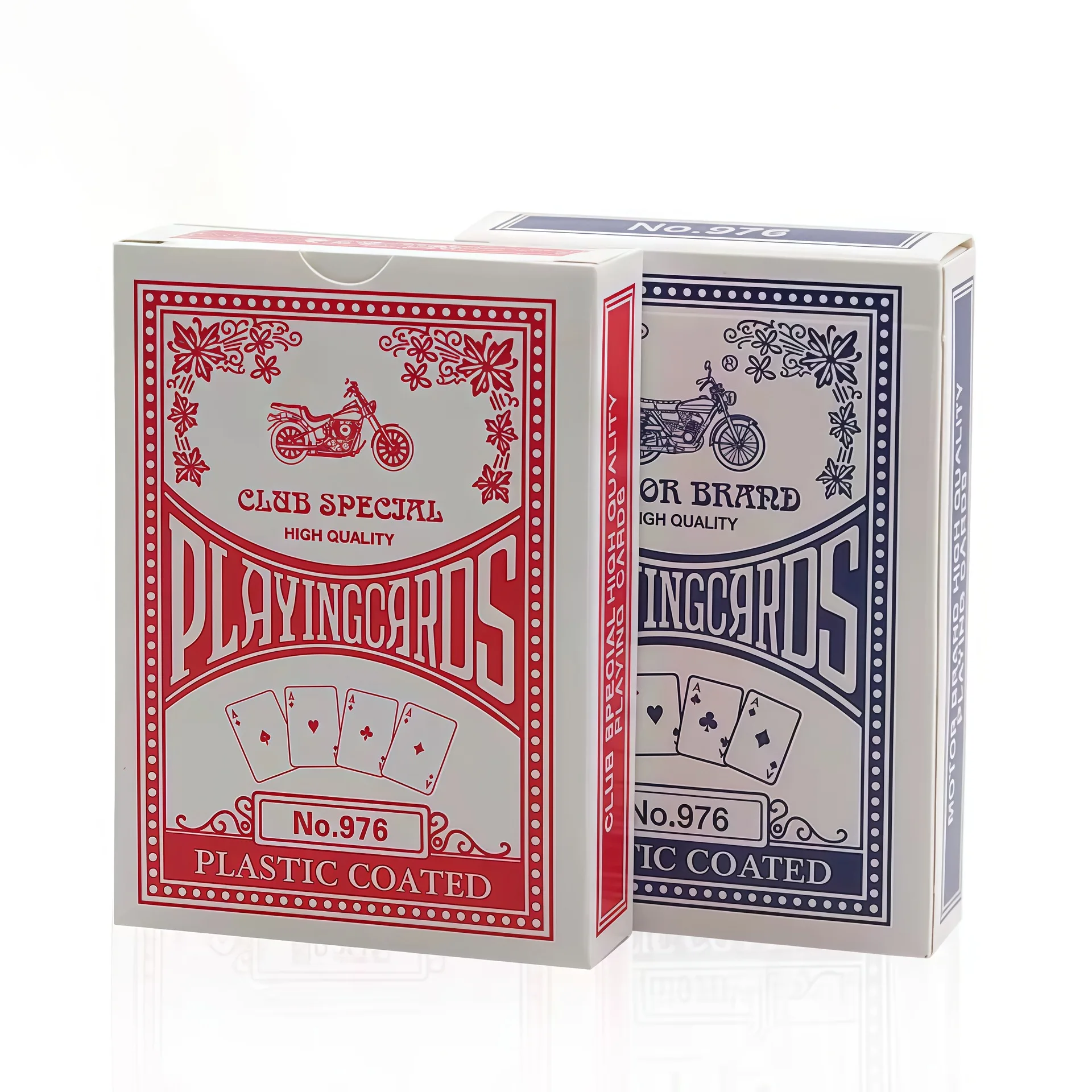 

Infrared Marked Motor Brand Paper Playing Cards For Infrared Sunglasses & UV Contact Lenses