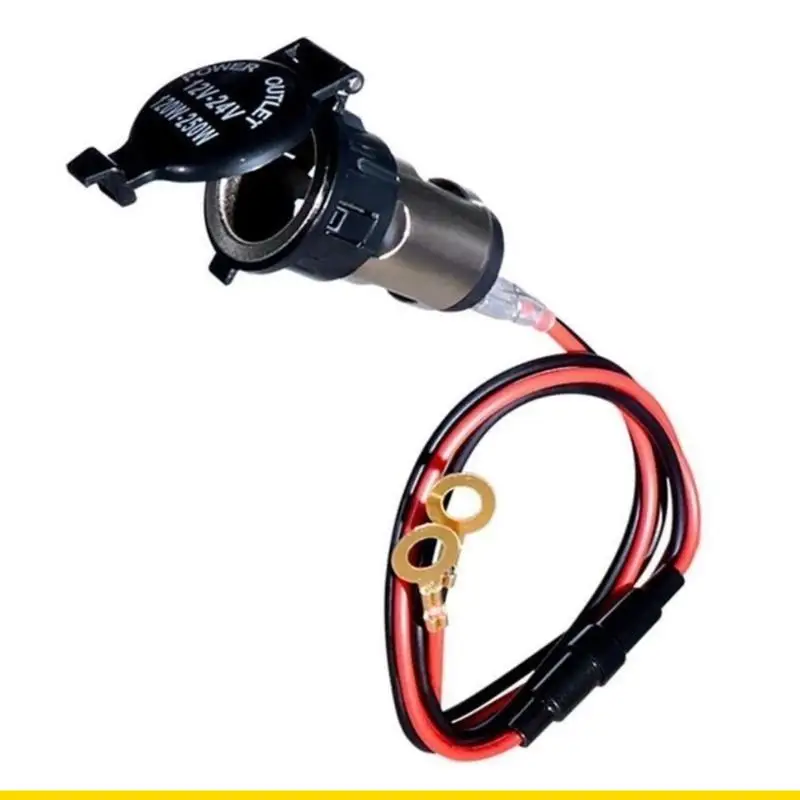SZCH 12V-24V Cigarette Adapter Power Outlet Replacement Universal Automotive Accessories Power Outlet Socket