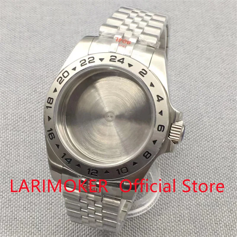 

LARIMOKER 43mm Case Sapphire Glass Date 904L Bracelet Fit PT5000 NH34 NH35 ETA 2824 PT MIYOTA8215 Mingzhu2813 DG3804 Movement