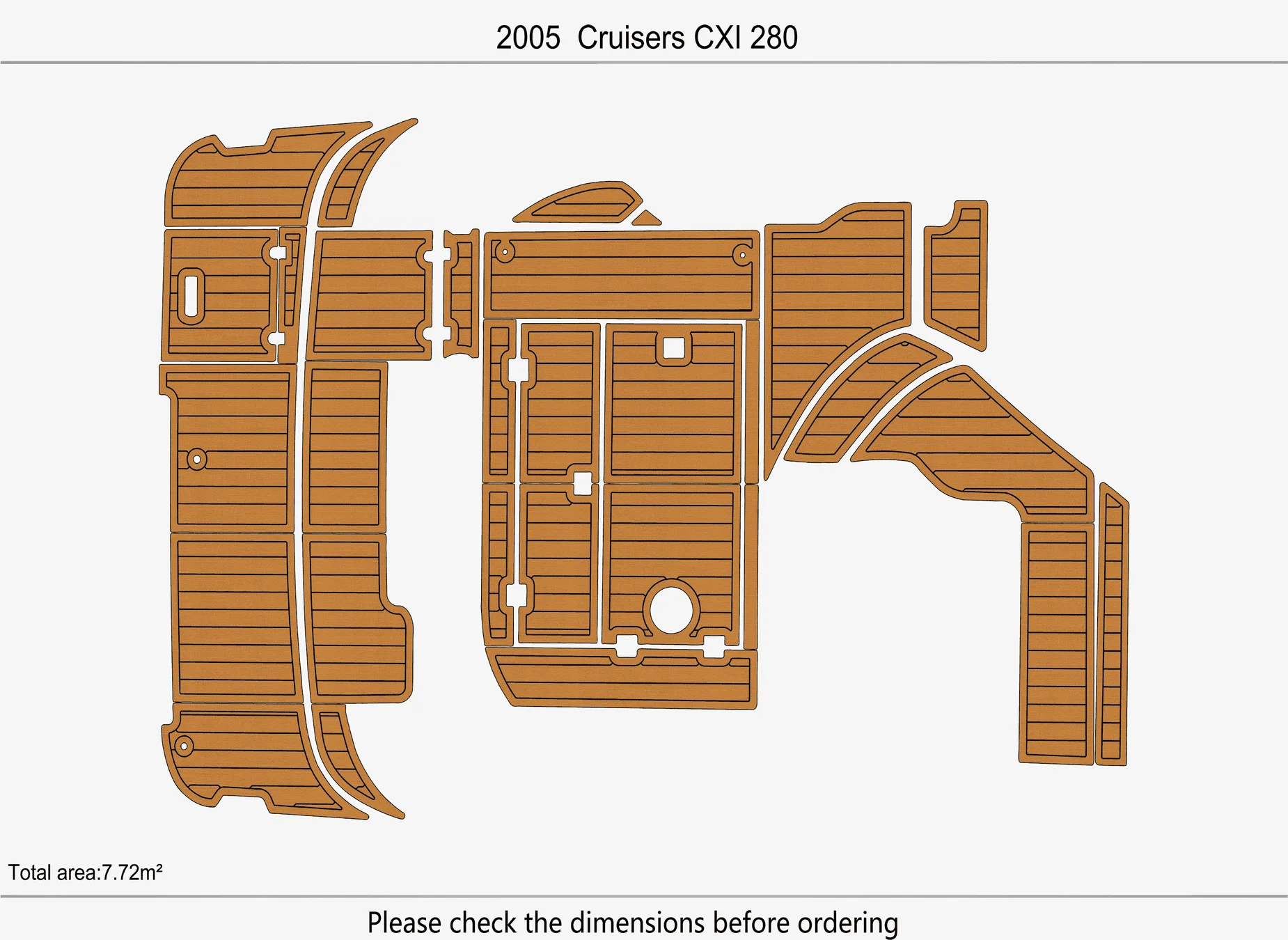 2005 Cruisers 280 CXI 1/4