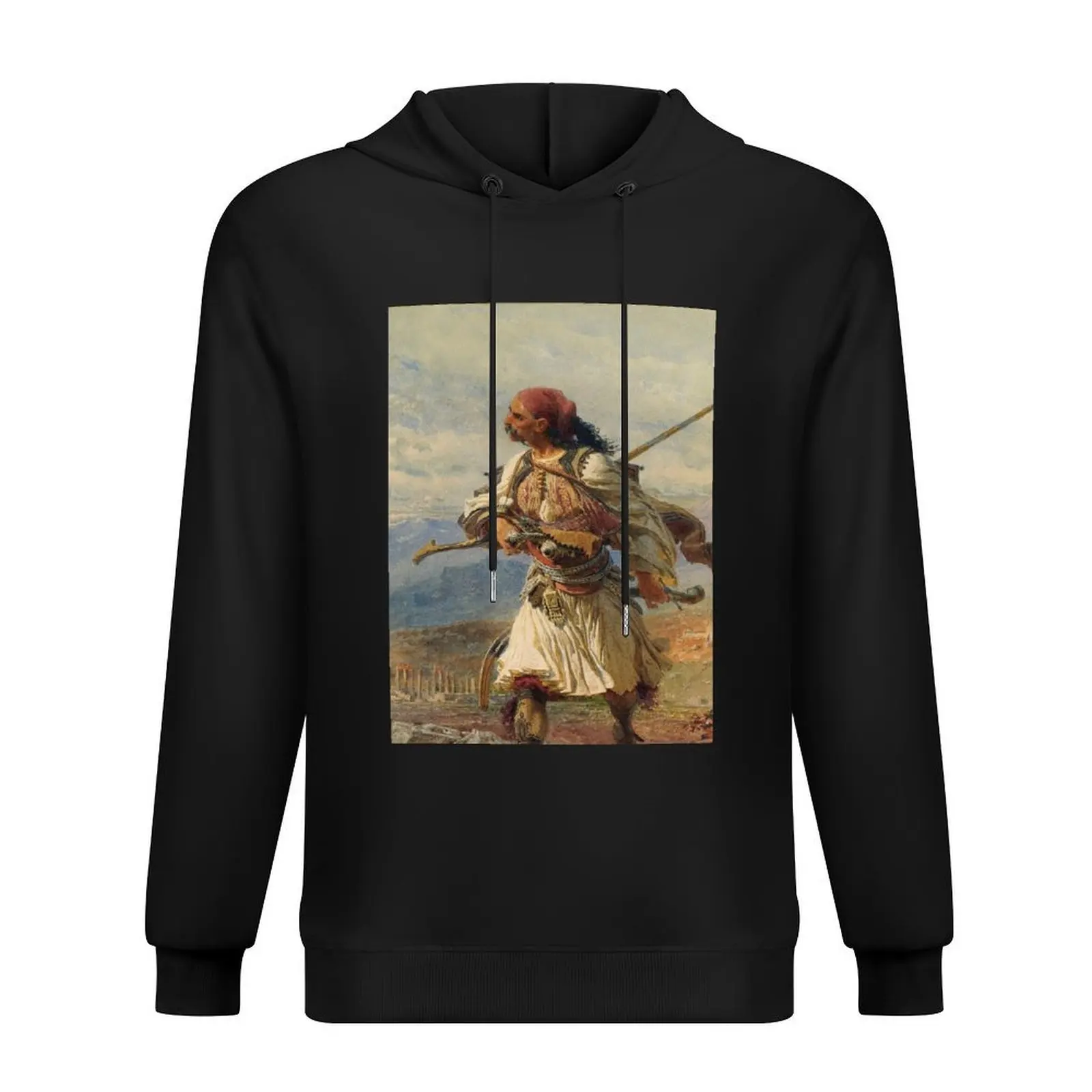 

Haag Carl - Greek Warrior 1861 (rescale) Hoodie mens designer clothes men's winter sweater men's coat new in hoodies