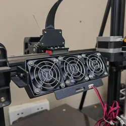 Funssor Creality Ender3 V3 SE/KE 3D printer Upgraded Triple Cooling Fan Kit Heat Dissipation for High Speed Printing