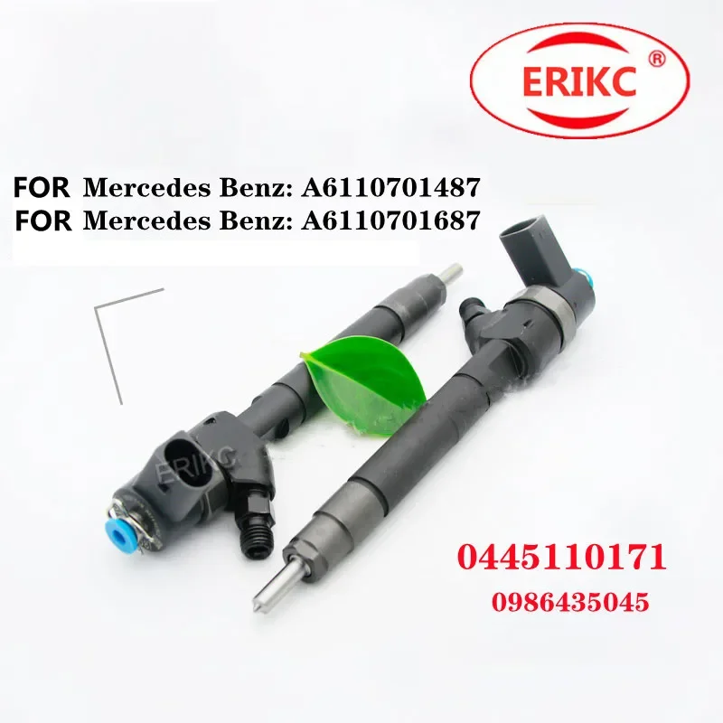 0445110171 Common Rail Auto Diesel Injector 0 445 110 171 for Dodge Sprinter 2500 Mercedes Benz: A6110701487