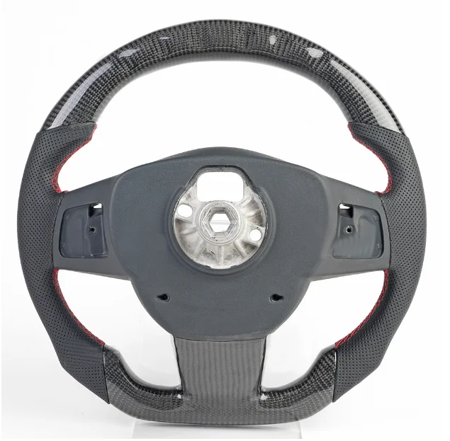 For Jaguar XFL Cars Racing Car Racing Steering Wheels LED Drifting Sport Steering Wheel carbon fiber