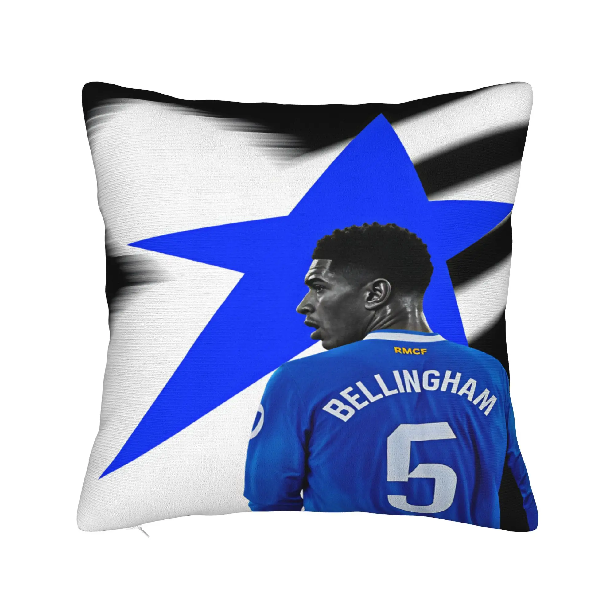 Bellinghams England Football Pillow Case  Comfy Pillow Cover For Sofa Home Decor Funny Pillowcases