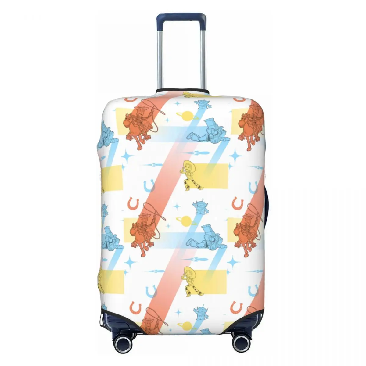 

Пользовательские забавные игрушки история мультфильм чехол для багажа протектор эластичные дорожные чехлы для чемоданов