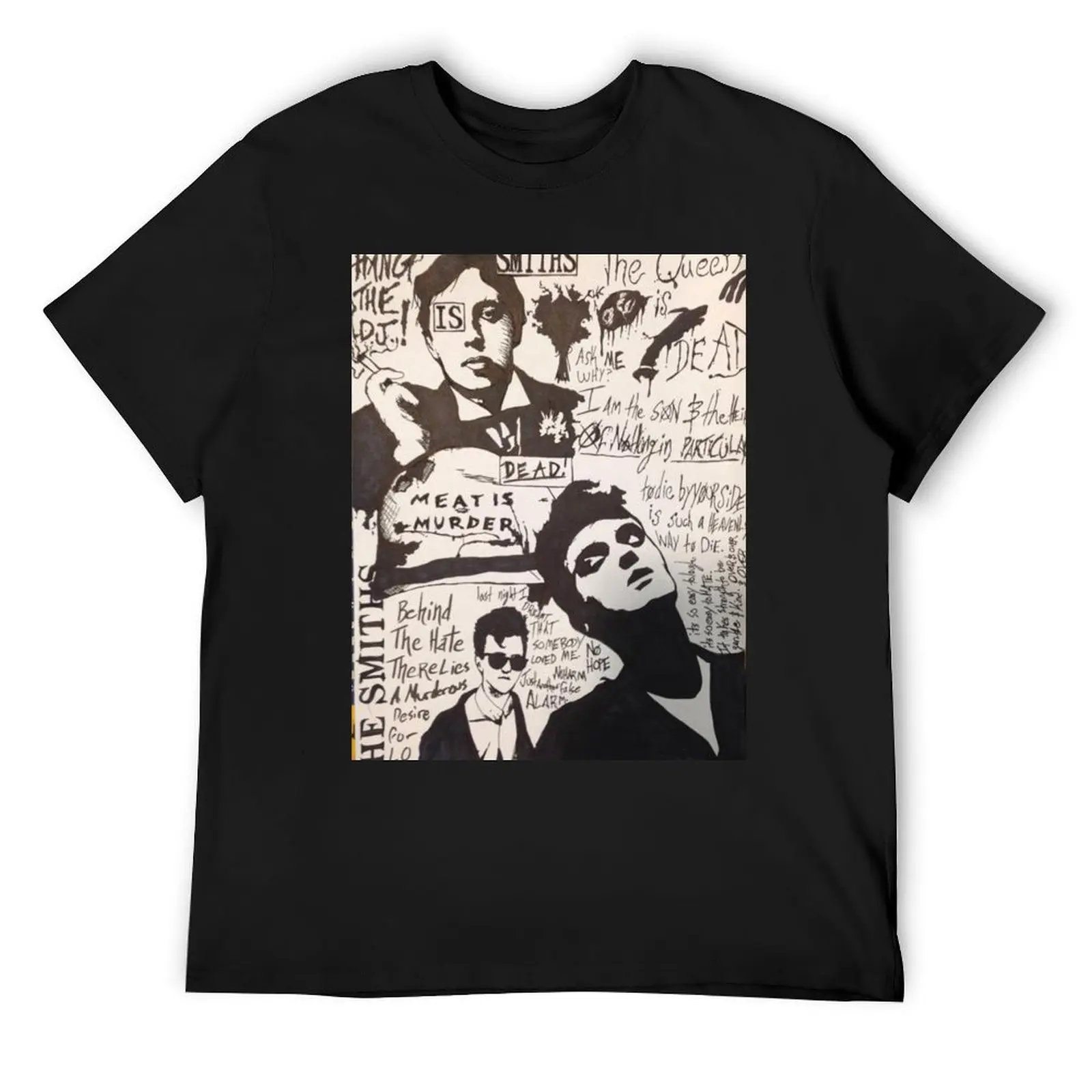 

The Smiths T-Shirt Aesthetic clothing plus size clothes T-shirts oversize quick drying cotton t shirt men