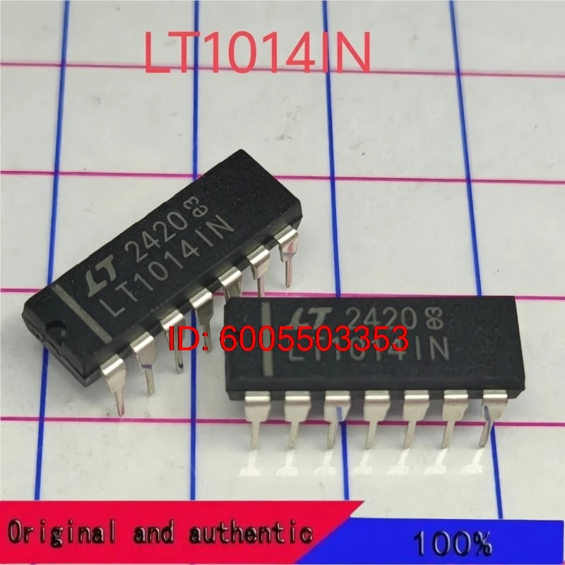100% brand new LT1014 LT1014IN Original and authentic products encapsulation:PDIP14