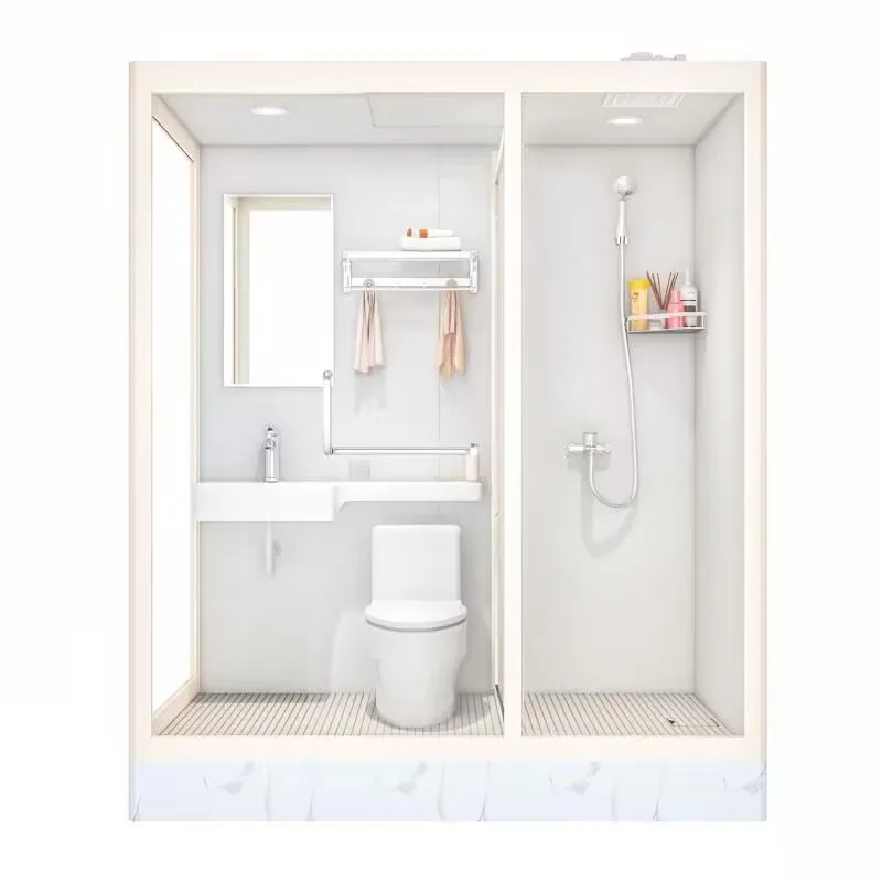 

Integrated shower room Japanese-style integral bathroom dry and wet separation household, bathroom hotel waterproof-free