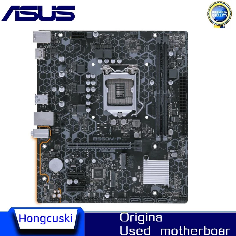 

Used For Asus B560M-P Original Desktop for Intel B560 DDR4 PCI-E 3.0 Motherboard LGA 1200 USB3.0 M.2 SATA3