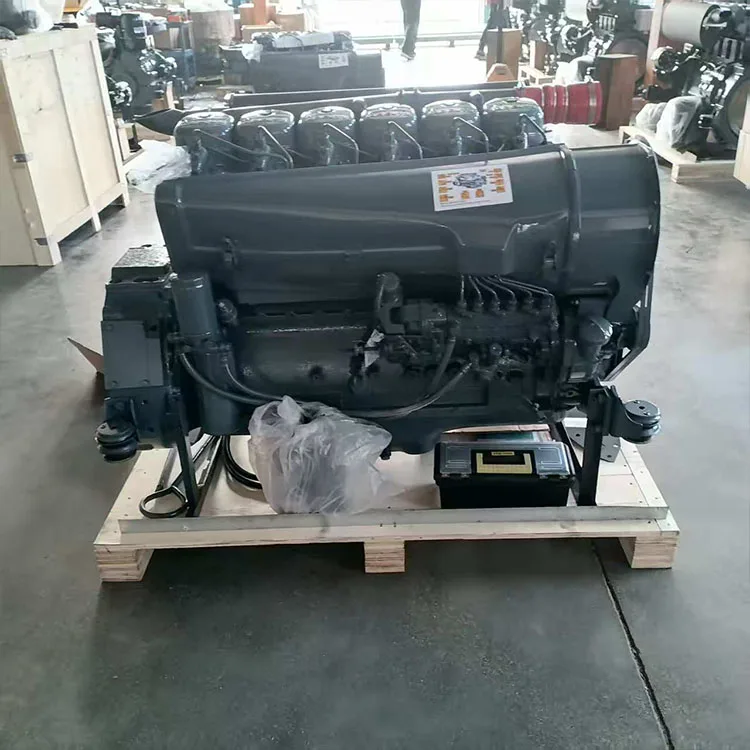 China New 4 Stroke 6 Cylinder air Cooled Truck Tractor Complete Machinery   Engine Assembly for Sale F6l913 deutz 913 Motor