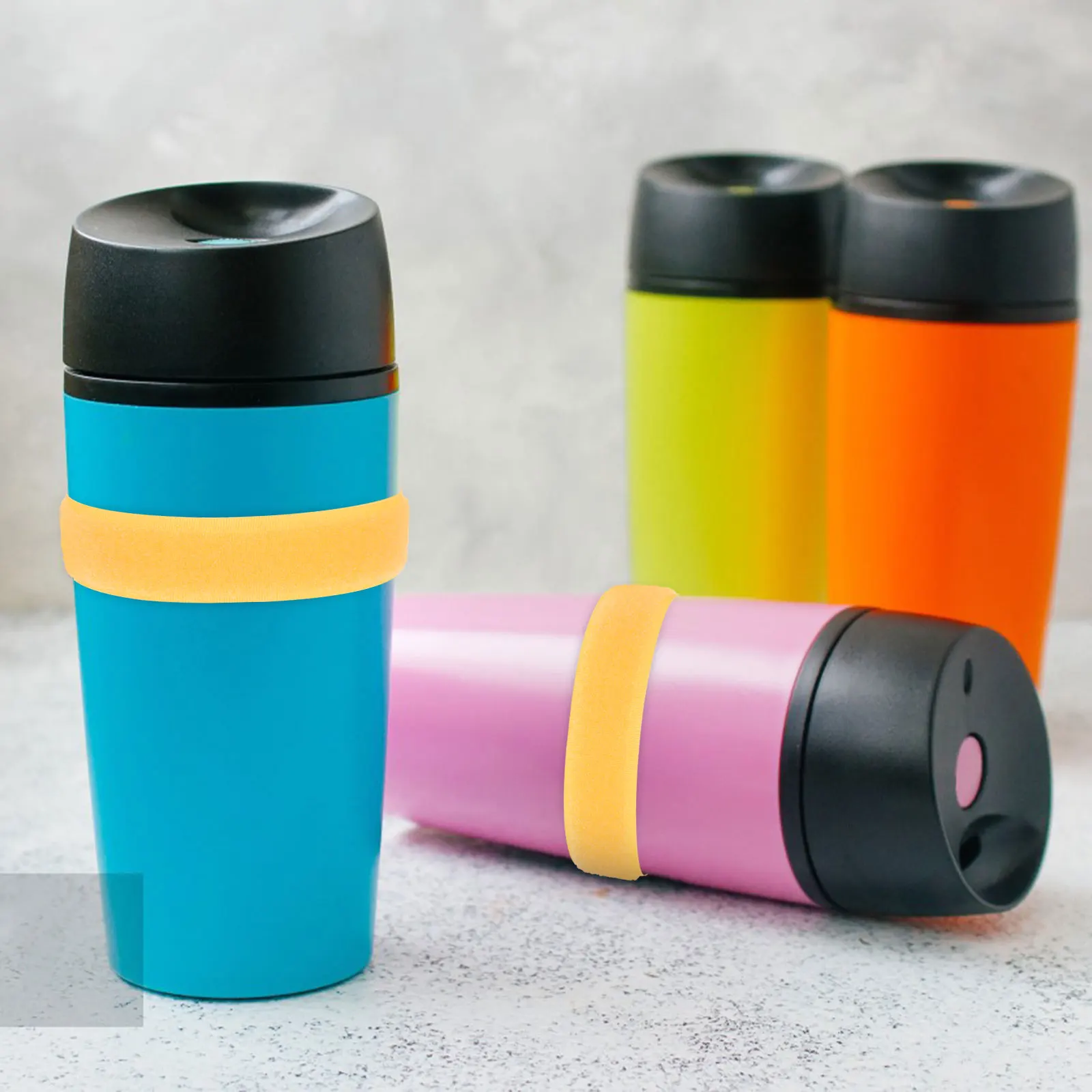 

4 Pcs Dye Sublimation Retainer Tumblers Blanks Pincher Polyester Clamp for Holder Tool
