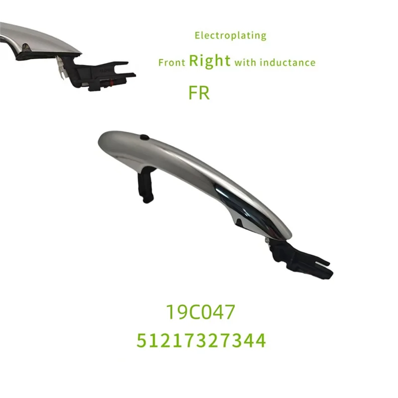 

Handle Replacement Front Right Side Comfort Access Door Handle 51217327344 For Mini Cooper Clubman F54 F55 F56 F57