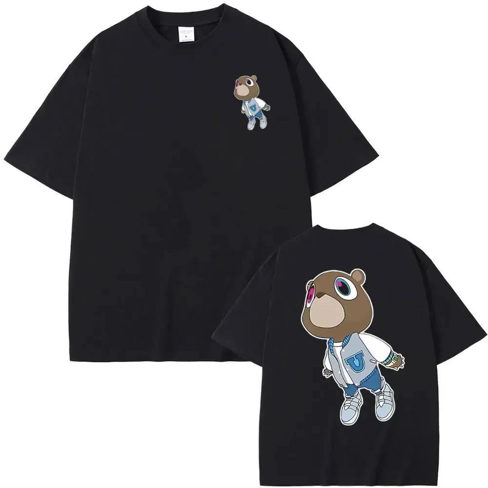 Best Famous Kanye West The College Dropout Tee Men Women Print Cotton T Shirt Short Sleeve Tshirt Summer Oversized T-shirts Tops