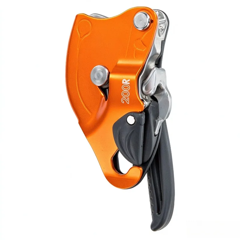 200R Anti-Panic Hand Descender, Outdoor Climbing Rappelling Gear for High Altitude Operation & Rope Rescue