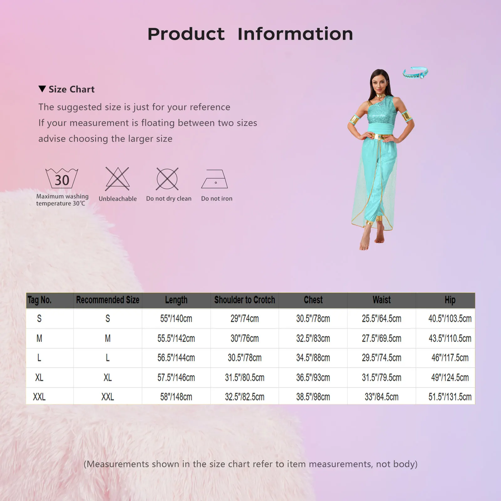 أزياء الأميرة العربية للمهرجانات النسائية، بدلة ديكور جوهرة الرقص الهندي مع أغطية الرأس والأكمام، ملابس تنكرية للهالوين