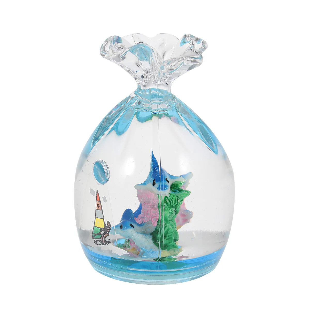 

Oil Drop Pen Insert Ornament Motion Timer Holder Home Popularity Liquid Hourglass