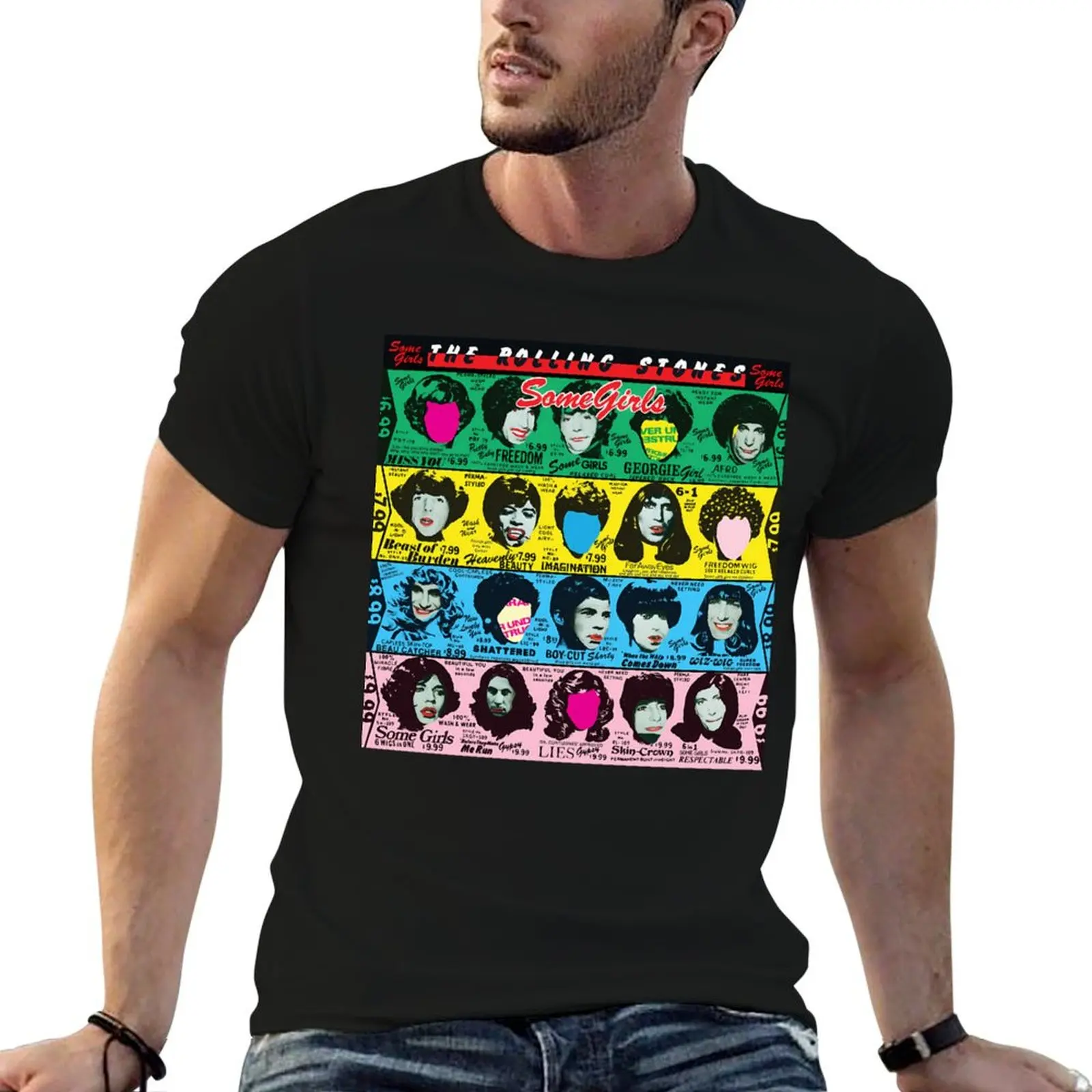 Some Girls Album T-Shirt Aesthetic clothing anime figures tops mens graphic t-shirts big and tall