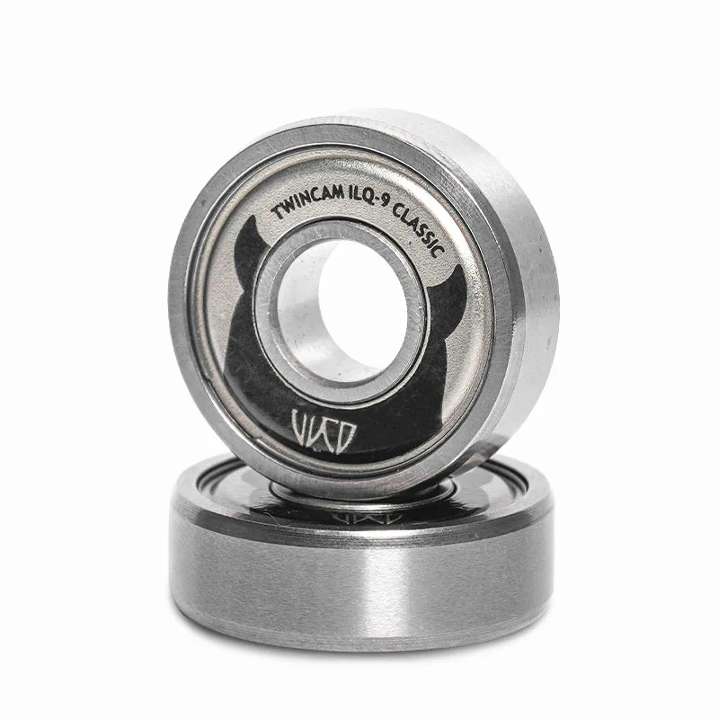 100% Original Powerslide ILQ-9 Bearings ABEC 9 Bearing 6-beads Slalom 608 608zz Chrome Steel Ring Lubricated TWINCAN 16 Pieces