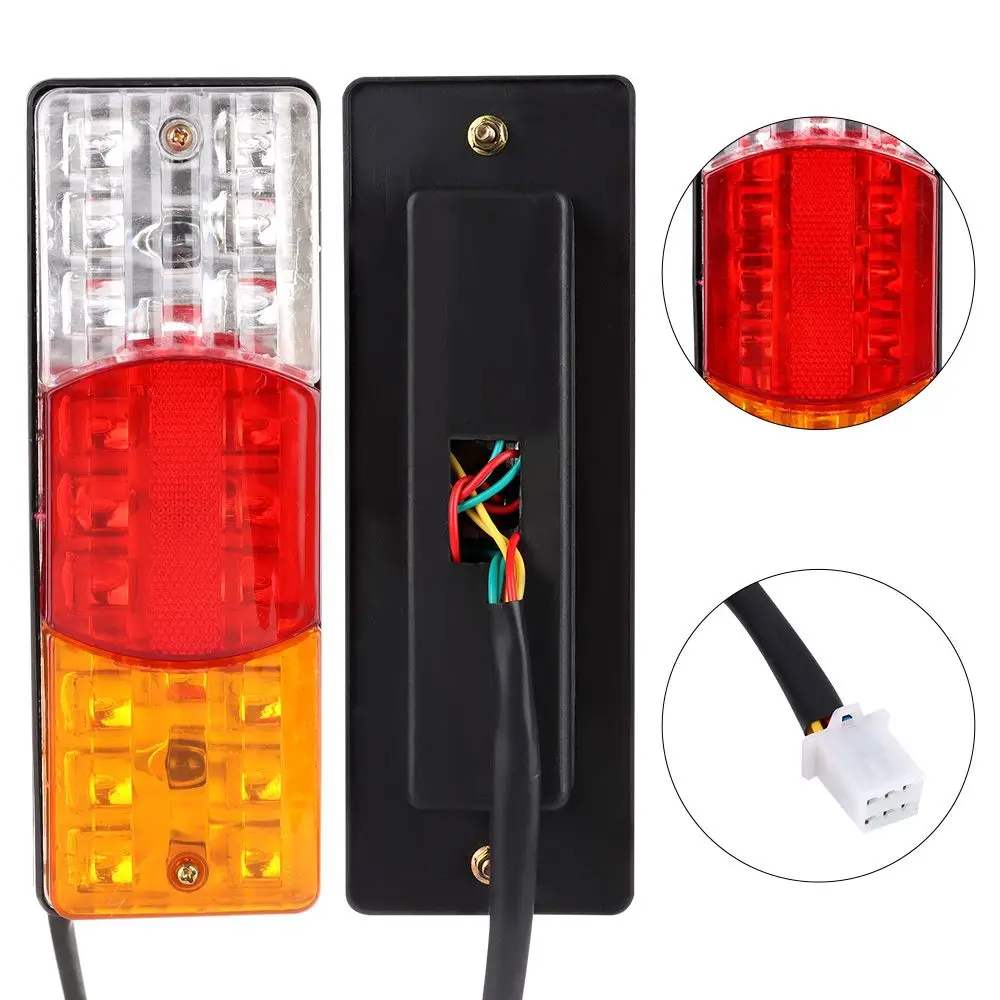 LED Safety Warning Night Lighting E-bike Rear Light Electric Tricycle Tail Lights Cornering Lamp Refitting Accessories