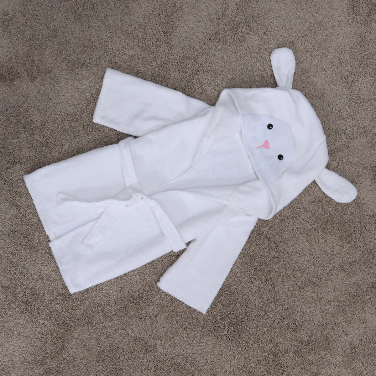 

Animal Bathrobe Soft Cotton Absorbent Bath Towel 2-3 Years Size M Toddler Bathrobe Sheep Bath Towel