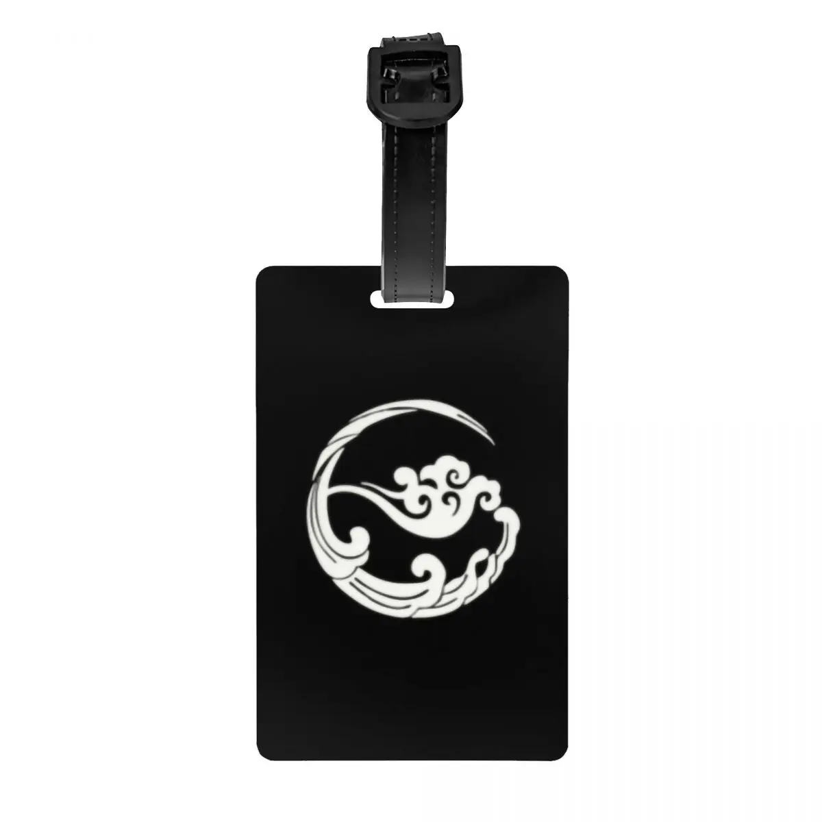 Custom Gusu Lan Sect Logo Luggage Tags for Travel Suitcase The Untamed Wei Wuxian Privacy Cover ID Label