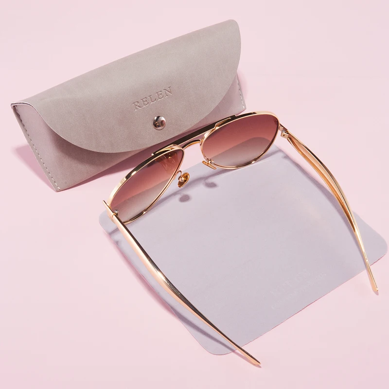 Relen แว่นตาตกแต่งแฟชั่นสำหรับทุกเพศ ดีไซน์ใหม่ไม่ซ้ำใคร แว่นตาทรงนักบินแบบสองชั้น ดีไซน์หรูหราสไตล์เรโทรอเนกประสงค์ ทันสมัย เหมาะสำหรับตกแต่ง ใช้ในชีวิตประจำวัน เป็นของขวัญสุดพิเศษ พร้อมกล่องใส่แว่นและผ้าทำความสะอาด