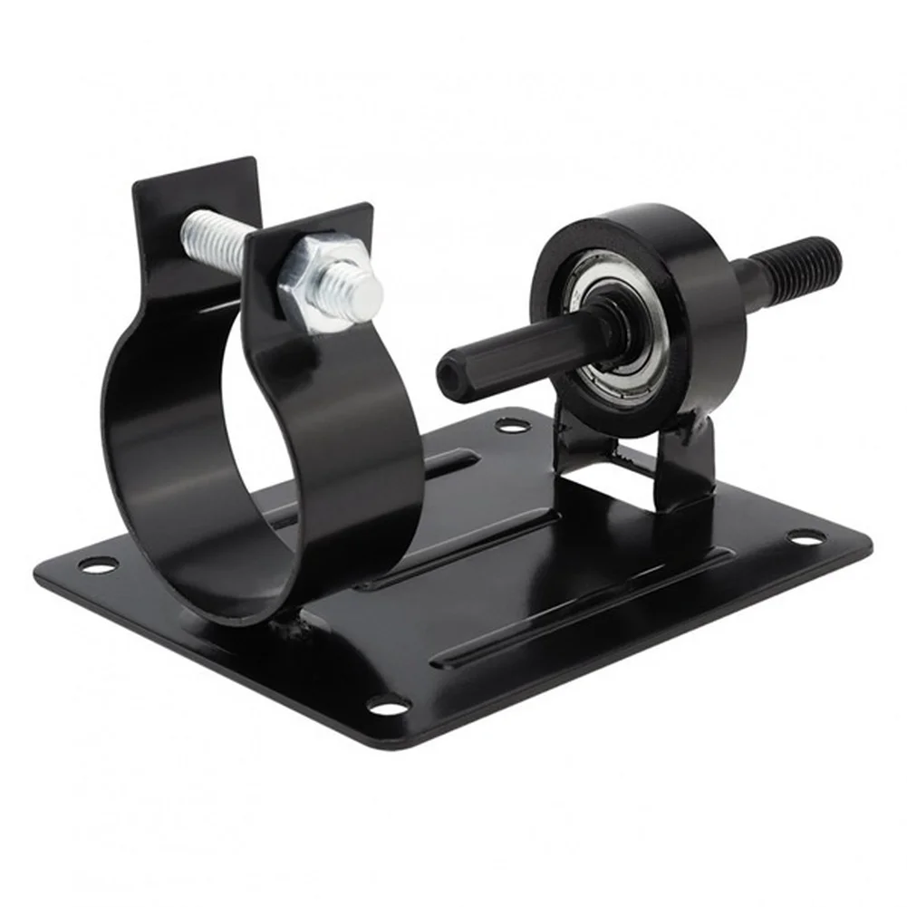 Metal For Polishing Stand Base Kit Converts Standard Electric Drill into Grinding Wheel System 4.33x3.42x2.75in