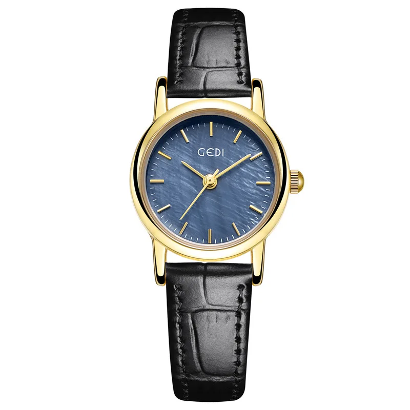 Luz de luxo beimu dial relógio feminino retro nicho high-end sentimento pulseira de bambu à prova dwaterproof água senhoras fshion relógio de quartzo relógios de pulso