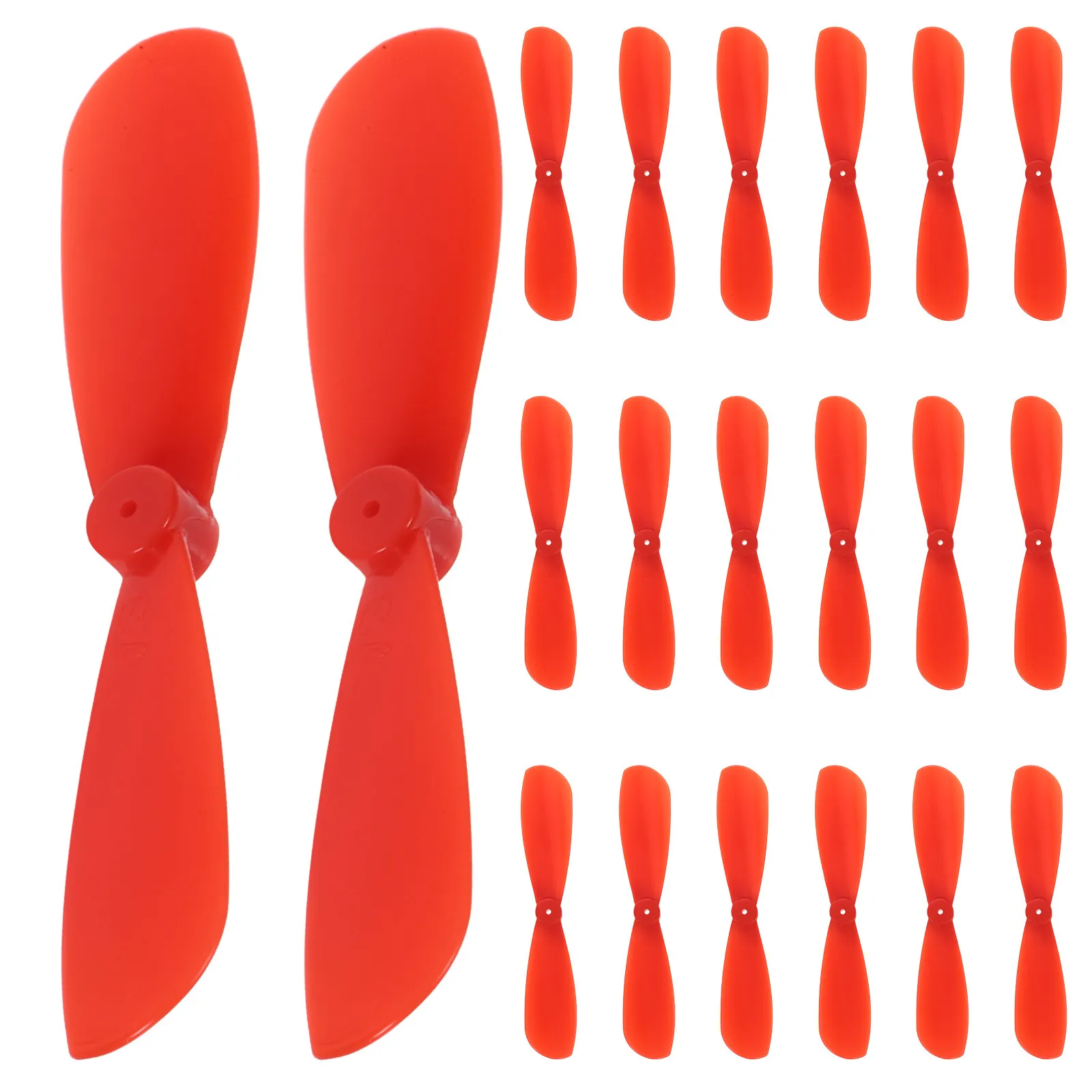 

10 пар сменных пропеллеров для радиоуправляемых самолетов, 2-лопастные пластиковые лопасти, прочные, легкие, простые в установке, обеспечивают плавный полет