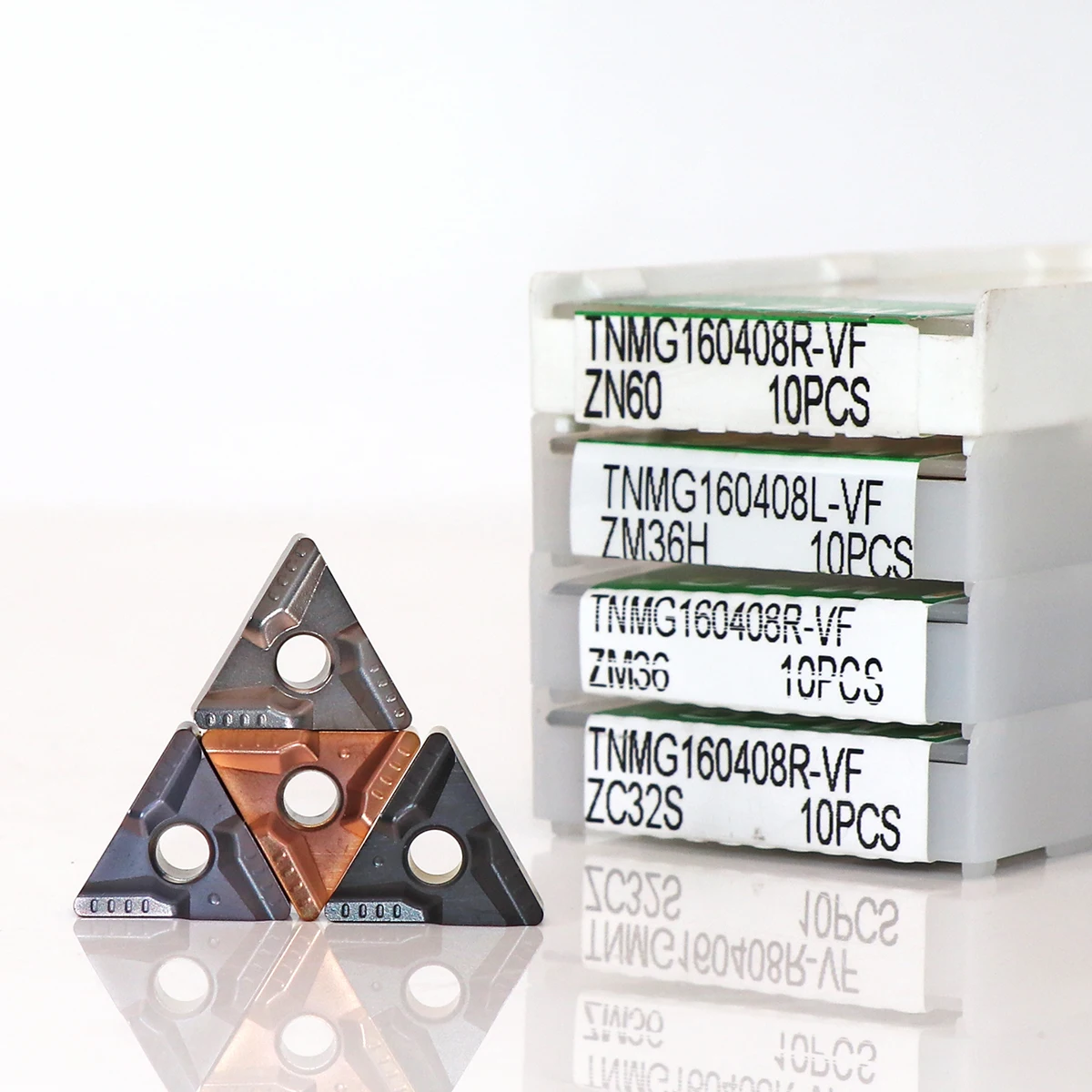 

MZG 10pcs TNMG160404 TNMG160408 CNC Lathe Parts Tool TNMG 160404 160408 Turning Tool Carbide Insert For WTJNR MTJNR MTENN