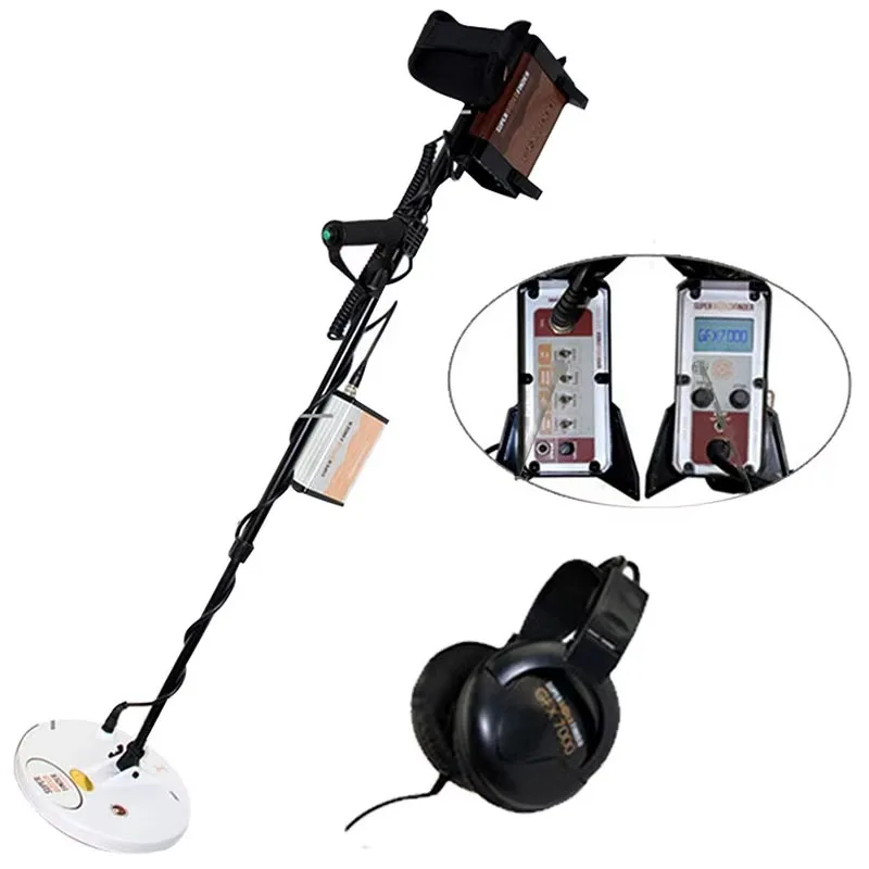 

【Best-selling】GFX7000 Handheld Long Distance Underground Metal Detector Sound Alarm for Treasure Hunting Gold Prospecting